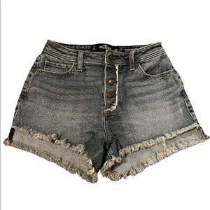 Hollister High-Rise Jean Shorts